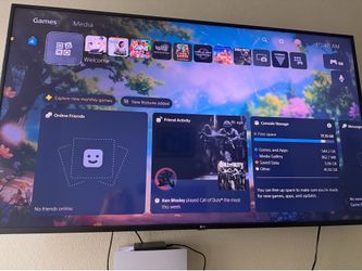 PS5 with external storage