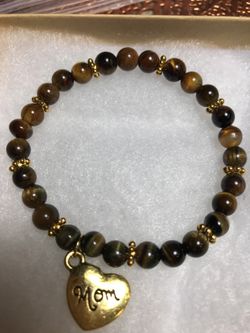 Tigers eye mom bracelet