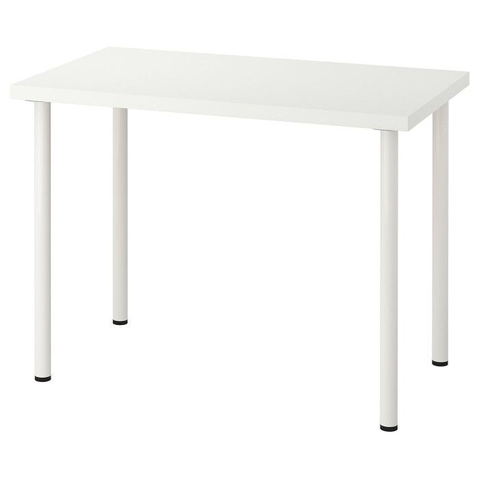 White Table With Four Legs