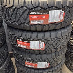 New Nitto 285/70R17 Ridge Grappler Tires