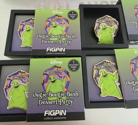 Oogie Boogie Bash Dessert Party Pin