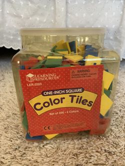 Kids color tile toys