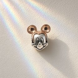 Pandora Disney Mickey Mouse Head Charm – Rose Gold Ears