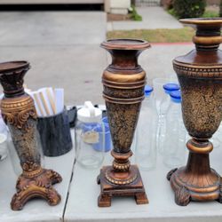 Set Of Three Candle Holder
