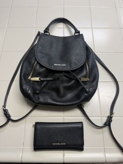 Michael Kors Backpack And Wallet