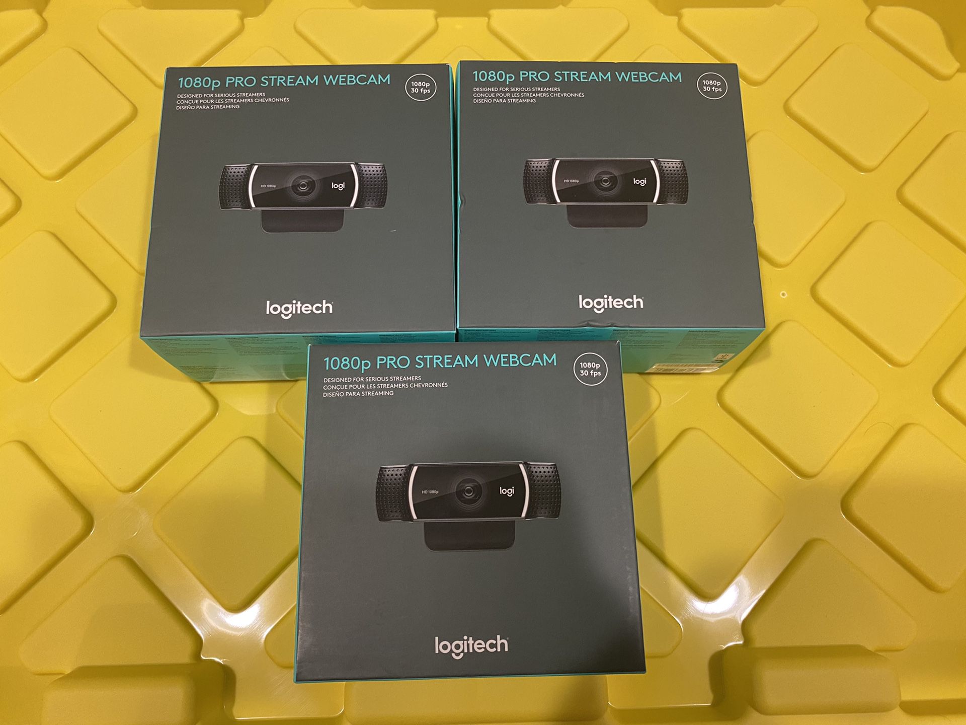 Logitech 1080p Pro Stream Webcam for HD Video Streaming and Recording at 30FPS