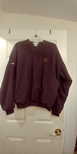 Dark Navy Pullover Windbreaker Jacket Fully lined