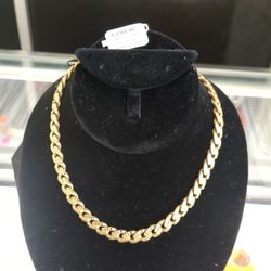 14k Gold Cuban Links Necklace 27.1 Grams 16 Long Layway Available 10% Down If You Interested Please Make Sure You Ask For Maribel Thank You 