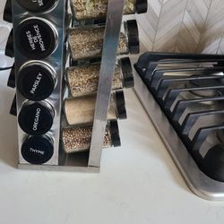 Spice Rack/rotating Rack/with Spices