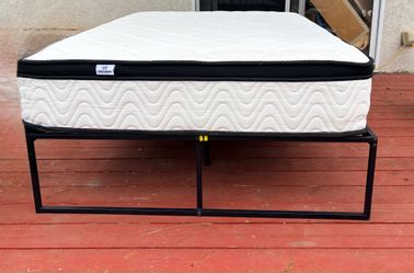 Full sized Mattress and Frame