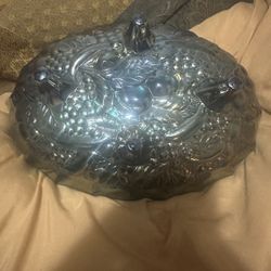 Antique carnival goblets