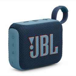 JBL Go4 Bluetooth Wireless Speaker - Blue: USB-C, Waterproof, Outdoor Use, Portable (12pcs)