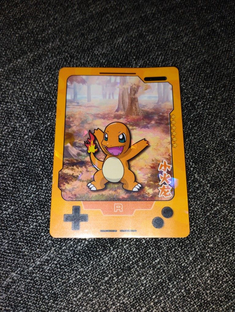 Chinese Exclusive Simplified Pokemon 25th Anniversary Charmander KDJL2-R005