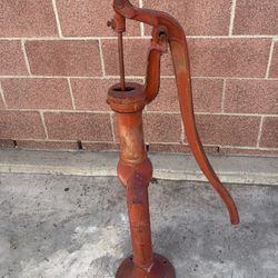 antique water pump