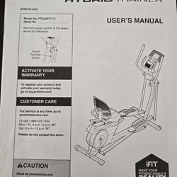ProForm Hybrid Trainer