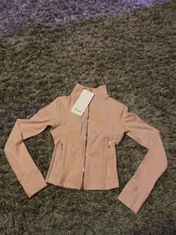 Gold Zipper “Cropped”Lululemon Jacket 
