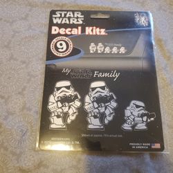 Star Wars Family Decal Kit