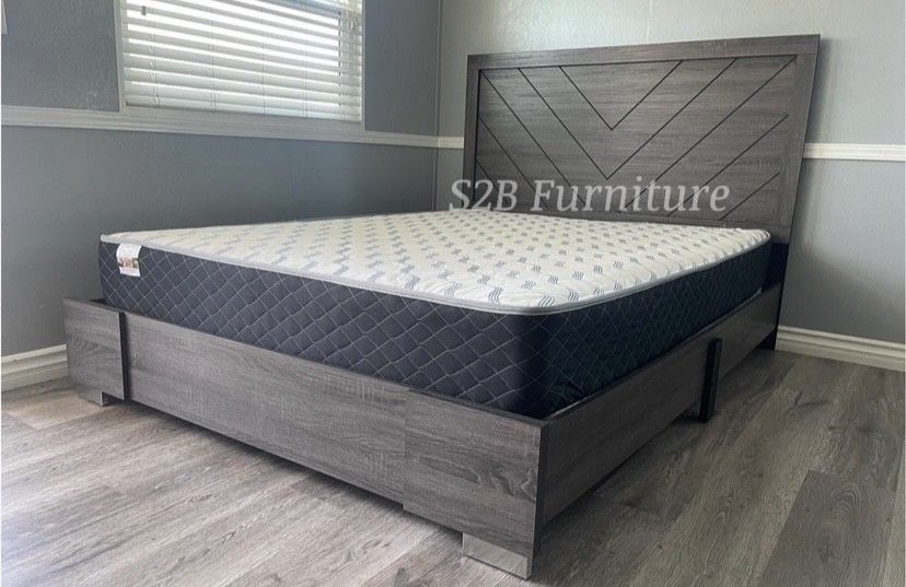 Queen Size Alpine Plain With Ortho Mattress