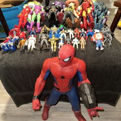 30 Star Wars Marvel Batman Toy Story Figure Lot