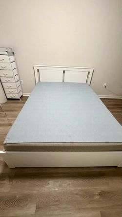 Queen Bed Frame + Storage Drawers