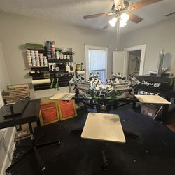 Riley Hopkins 360 Series : 6 Color - 4 Station Press