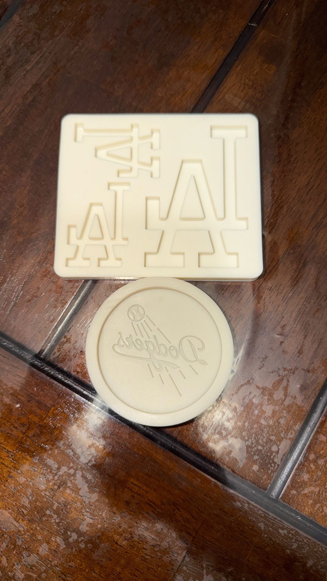 LA Dodgers Resin And Chocolate Mold