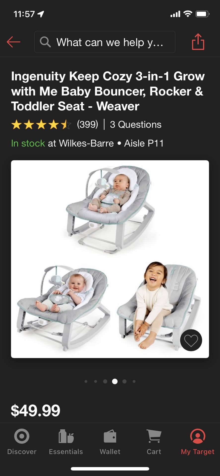 Brand New Baby Rocker
