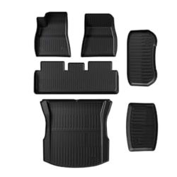 Tesla Model 3 Floor Mats Fitted Cargo Liners 