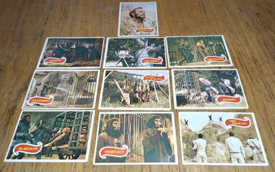 10 PLANET OF THE APES TRADING CARDS * SERIES OF 44
