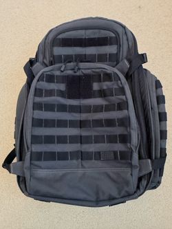 5.11 Tactical Backpack, RUSH 72 55L, Black, LIKE NEW CONDITION