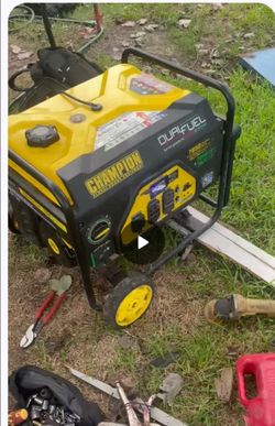 Champion 6250 watt Generator