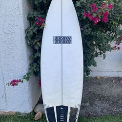 Panda Surfboard: 5’06” x 18 7/8” x 2 1/4” = 25.25 Liters