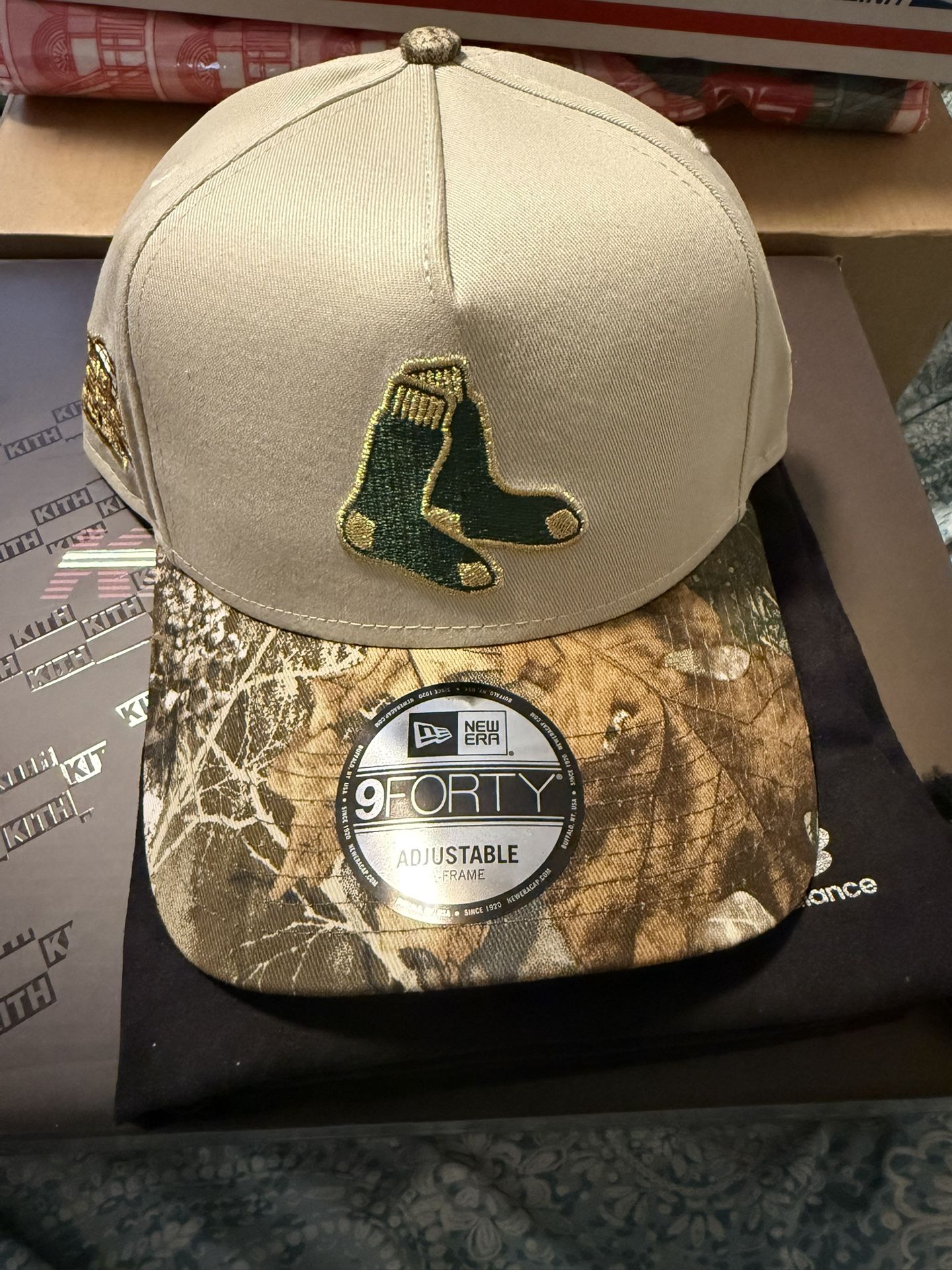 Boston Red Sox 9 Forty A Frame Snapback