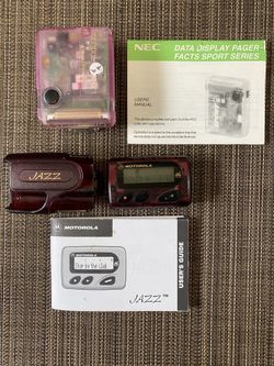 Pagers (2) from the 90’s - $40