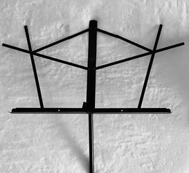 Music Stand Collapsible Folding Like NEW! Proline GMS20 Custom Bag