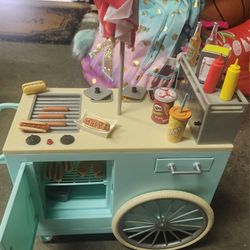 Our Generation Doll Hot Dog Stand