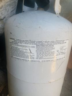 Gas Tank Big Size Full With Gas $60