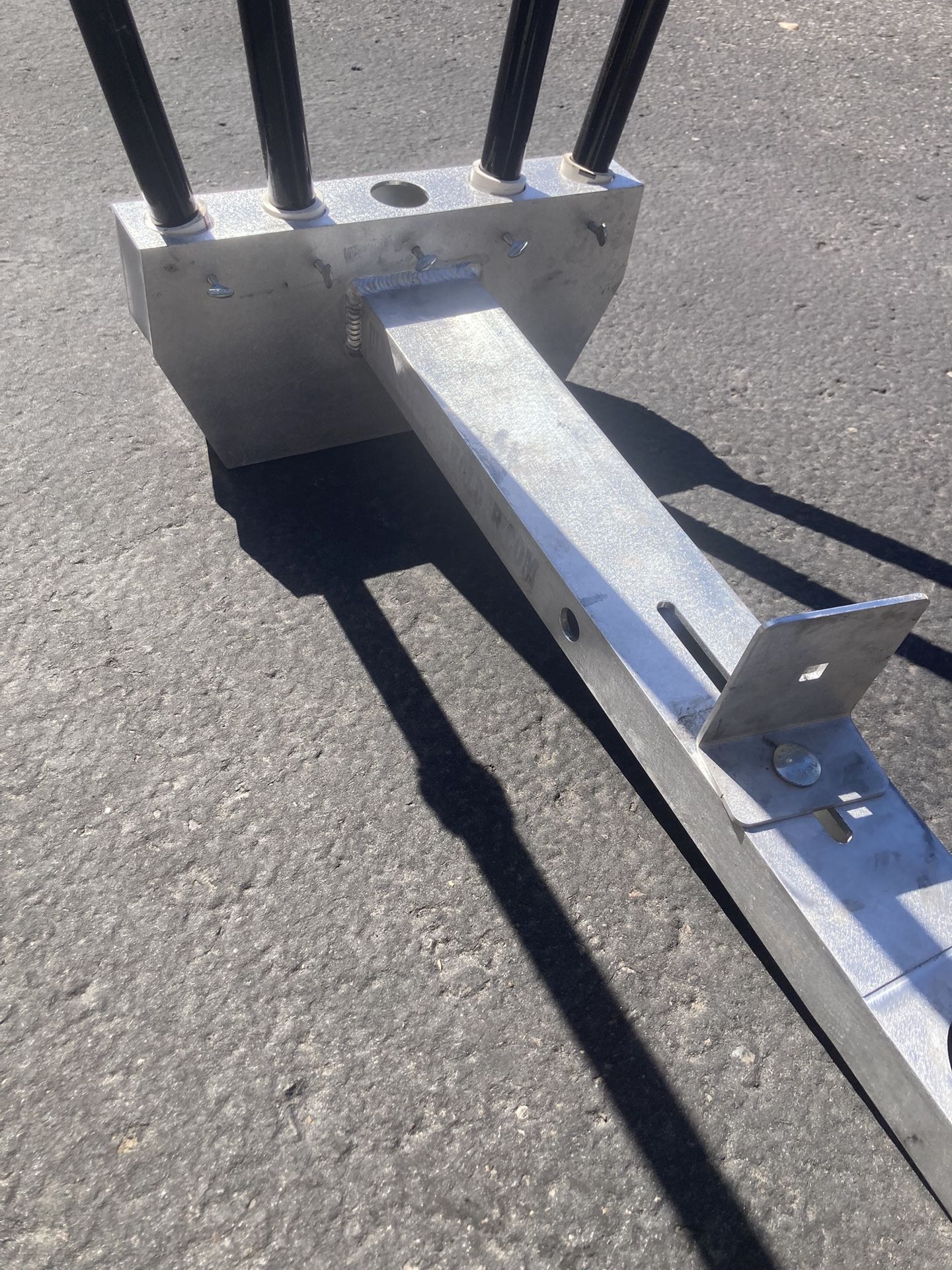 Fifth Wheel Flag Mount; Plus 4 flagpoles!