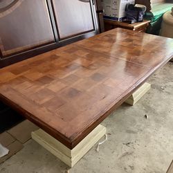 Dining Room Table Wood Set 