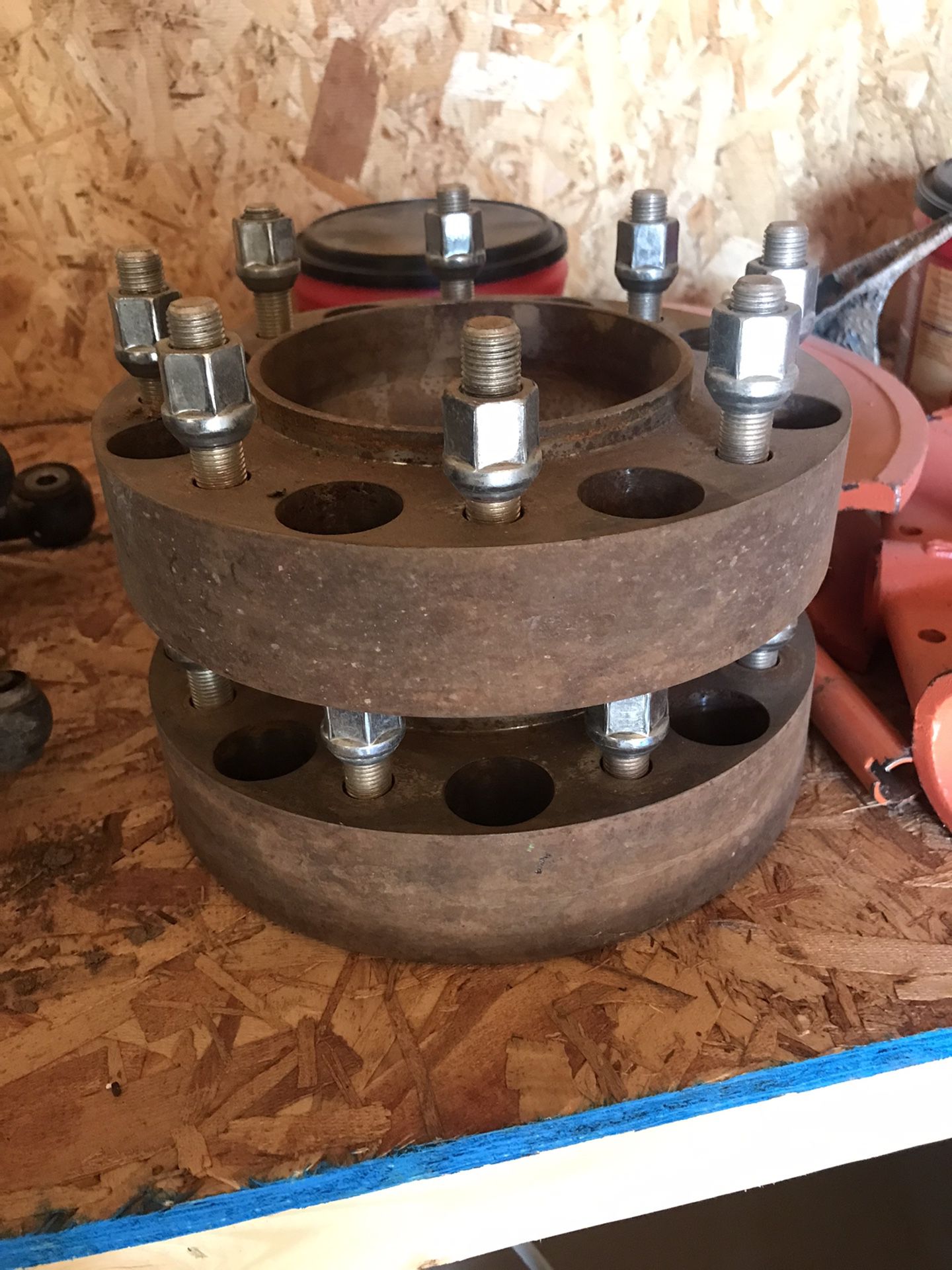 2008 Ford Dually Wheels And Rear Wheel Adapters