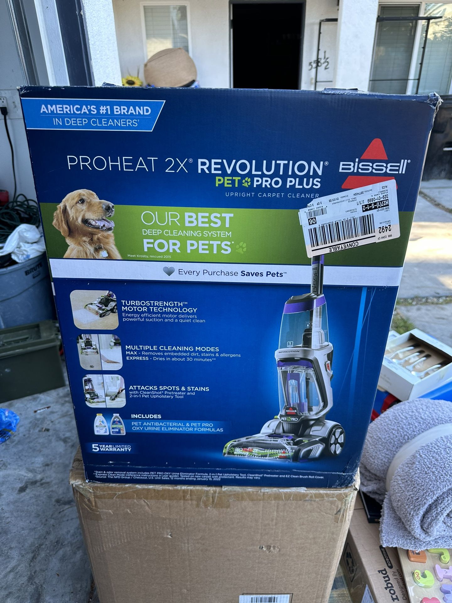 Bissell ProHeat 2X Revolution Pet Pro Plus Carpet Cleaner