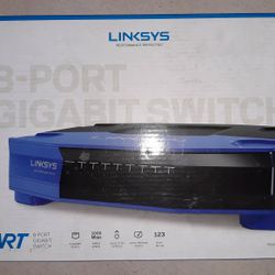 Linksys 8-Port Gigabit Ethernet Switch 