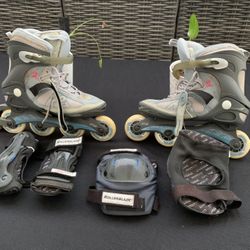 Rollerblades And Guards