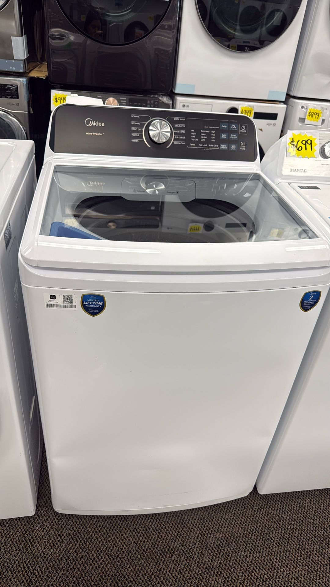 Washer Top Load On Sale |Warranty