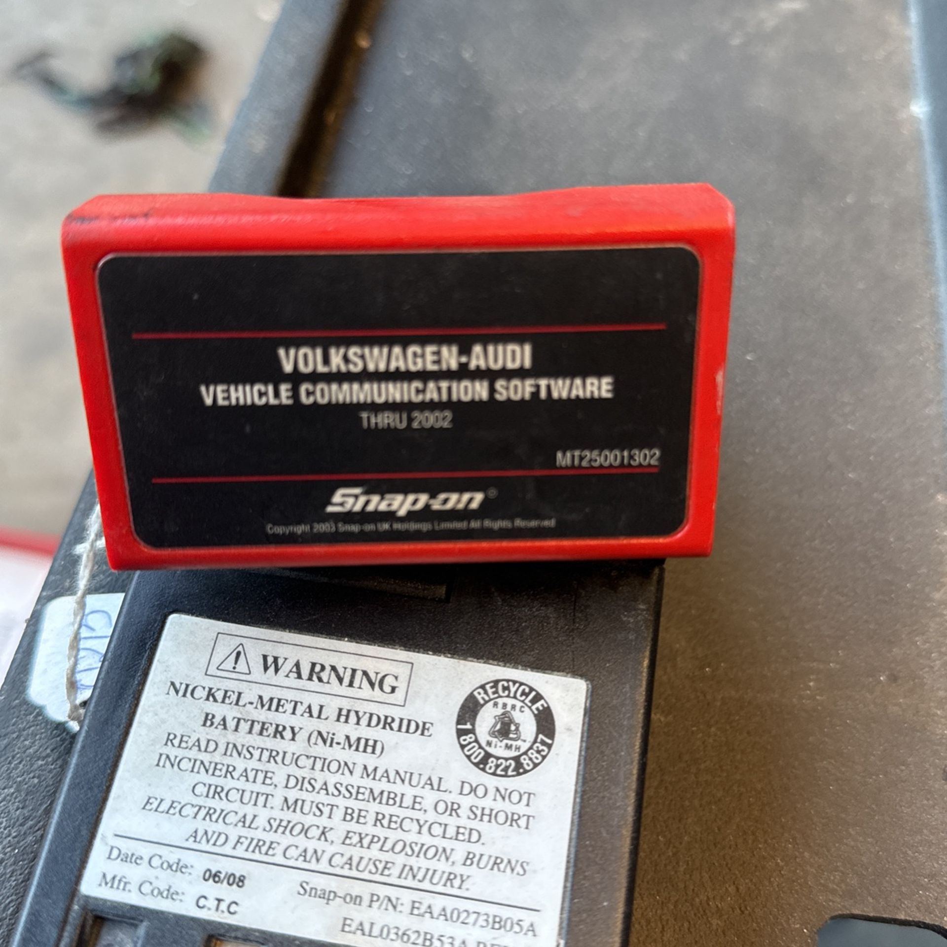 VOLKSWAGEN-AUDI SOFTWARE CARTRIDGE
