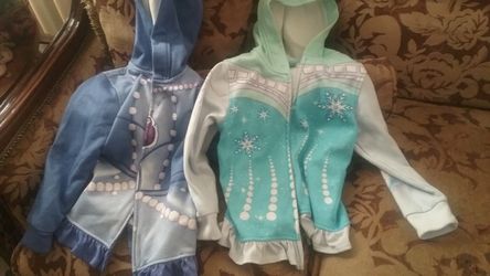 2 girls sweater 5 and 6 .8 for both firm