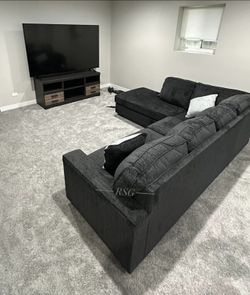 Fast Delivery Living Room Furniture Modular Sectional Couch W Chaise Color Options Only $39 down payment 👉 Please ask Jon Green for a discount when y