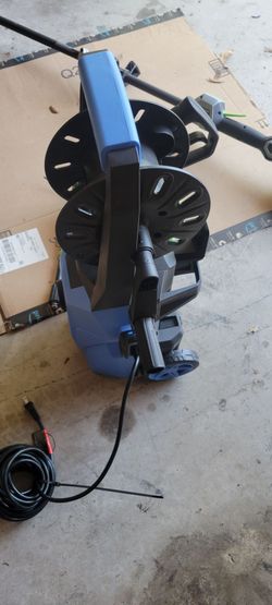 Electric Pressure Washer with Hose Reel