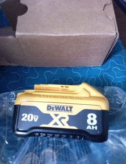 Dewalt Xr 8.0 Battery       Only One 