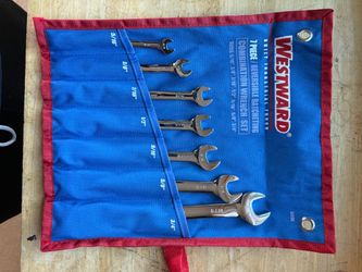 Westward 7-Piece Reversible Ratcheting Combination Wrench Set